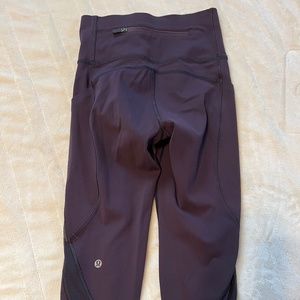 Lululemon high rise capri pants